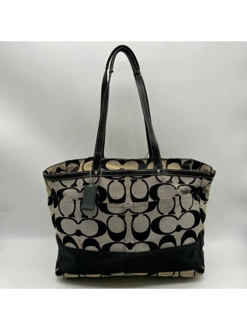 Coach Signature Canvas Diaper Bag F13803